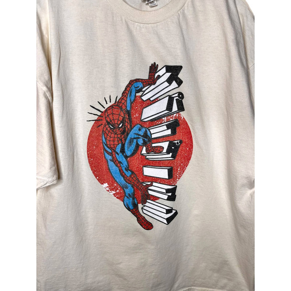 Marvel Spider-Man Spidey Senses Cream T-Shirt - Picture 3 of 7